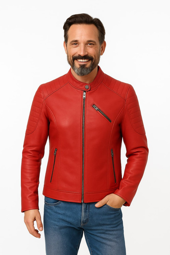 کاپشن چرم شیک و ضدباد، مناسب آقایان و بانوان برای استایل اسپرت و رسمی