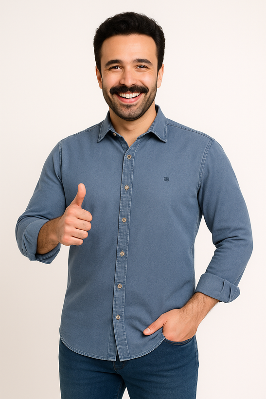 خرید پیراهن کتان مردانه شش رنگ برای فصل زمستان از Kamalmarket