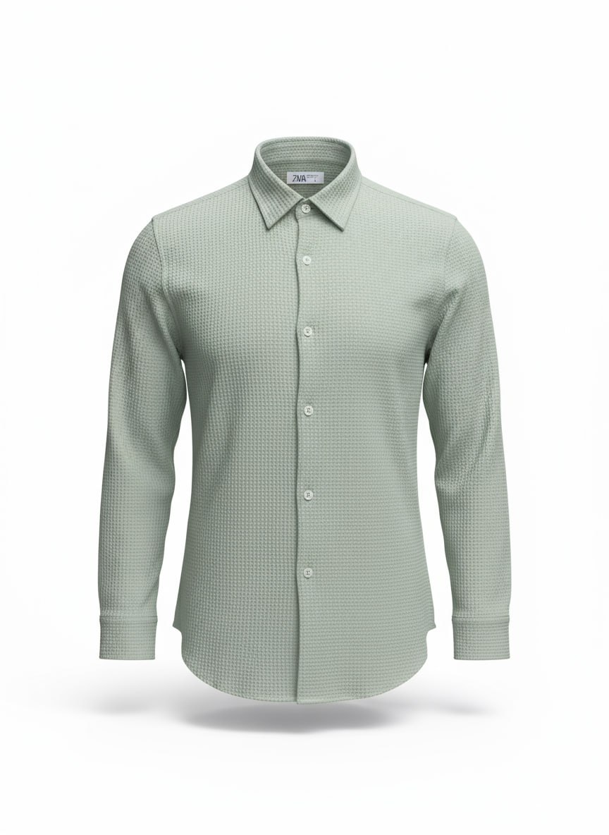 پیراهن مردانه بیسکوییتی با دوخت باکیفیت و استایل اسپرت و مجلسی