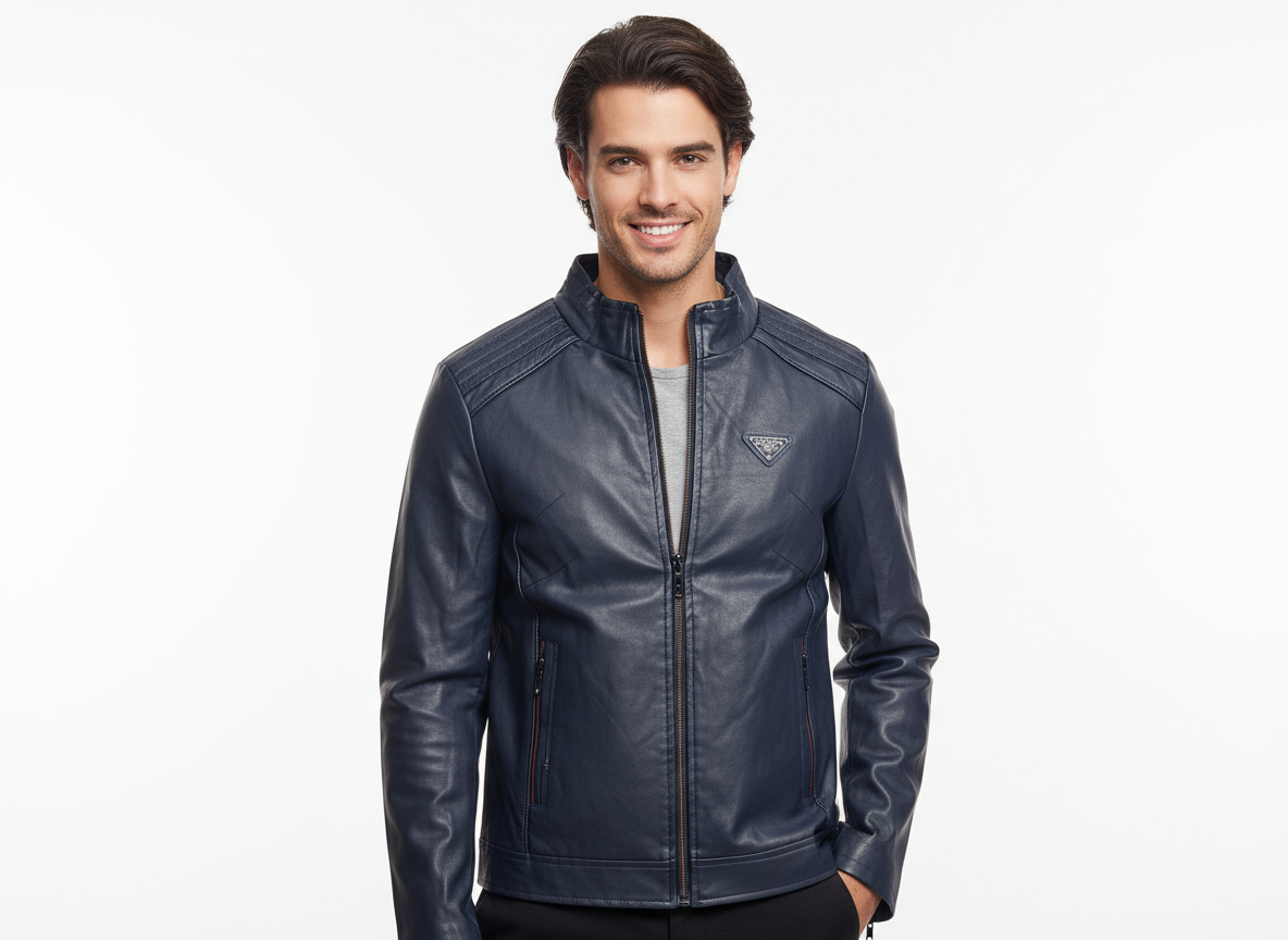 کت زرشکی مردانه عسلی با طراحی شیک و کلاسیک، دو جیب کاربردی و زیپ باکیفیت، مناسب استایل پاییزه و زمستانه،