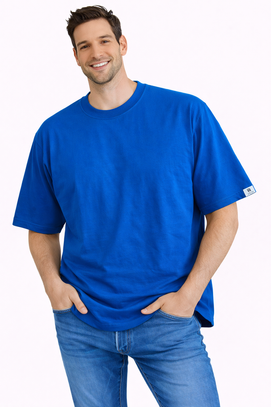 تیشرت مردانه باکسی پنبهای با کیفیت عالی، مناسب برای استفاده روزمره، سایزهای L, XL, XXL