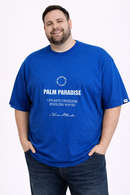 تیشرت پنبهای مردانه سایز بزرگ 4XL و 5X