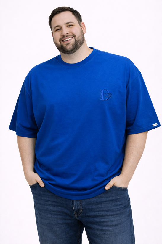 تیشرت مردانه پنبهای سایز بزرگ 4XL و 5XL با پارچه باکیفیت و دوخت تمیز، مناسب افراد درشتاندا